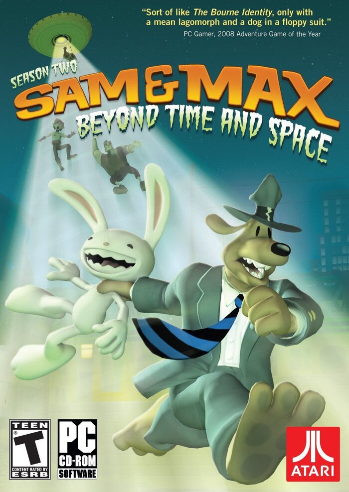Sam & Max season 2: Beyond Time and Space (PC) ,  , , ,  ,   , , Telltale Games, 
