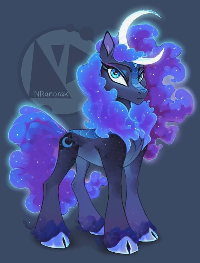      My Little Pony, Ponyart, MLP Kirin, Nirik, Princess Luna, Daybreaker, 