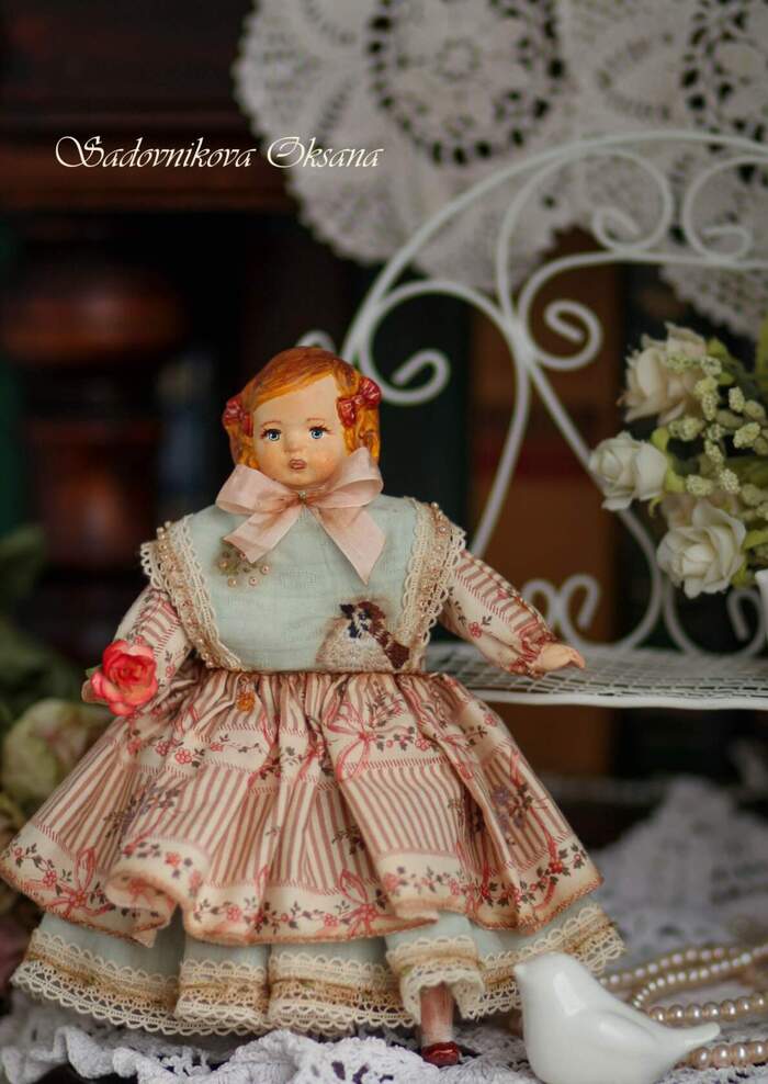 Интерьерная кукла Танюша