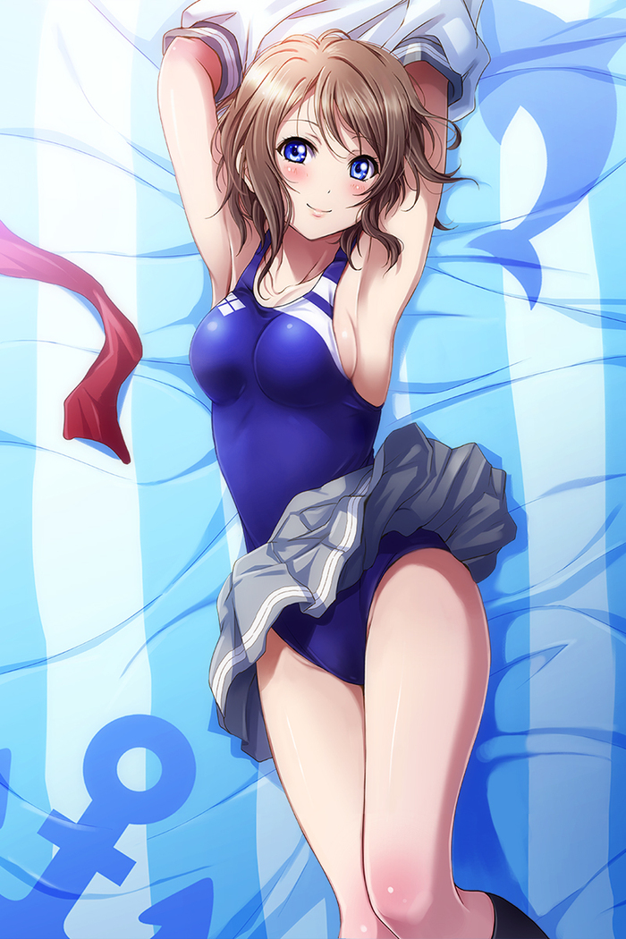   , Anime Art, , , Pixiv, Love live! sunshine!!, , , , , Seifuku, , , Watanabe You,  