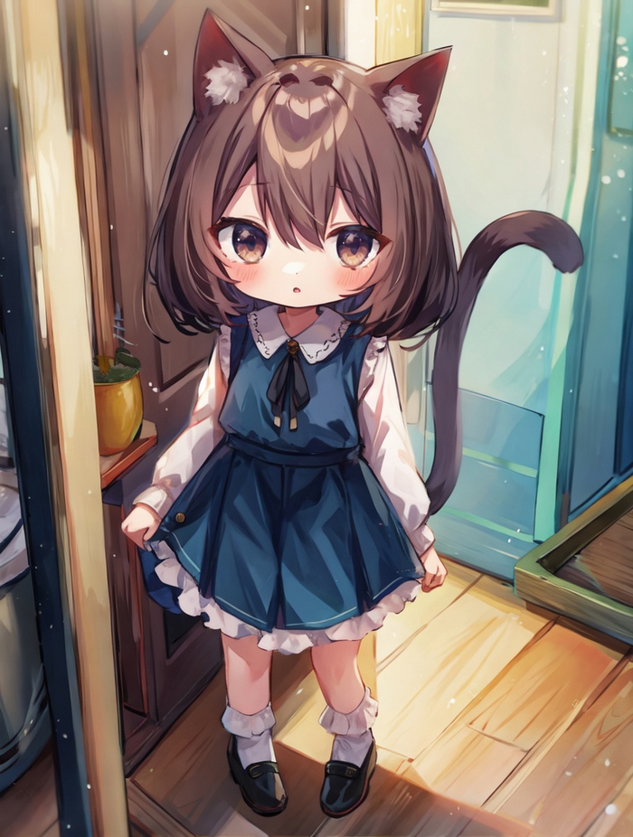 - ?  , Anime Art, ,  , Animal Ears, 