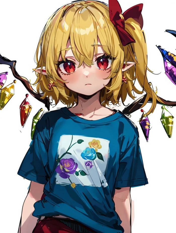 Touhou  , , Anime Art, Touhou, Remilia Scarlet, Flandre Scarlet, 
