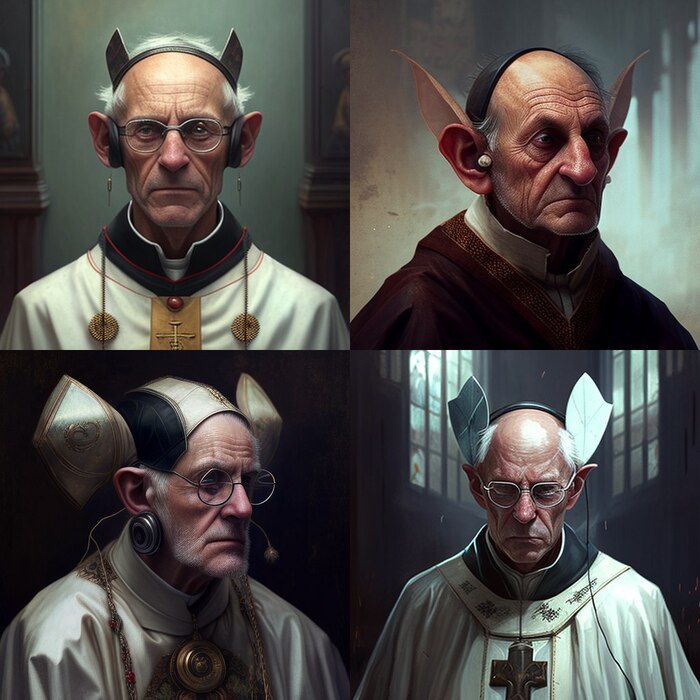 Попа с ушами