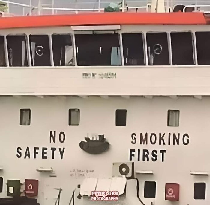 No Safety, Smoking First