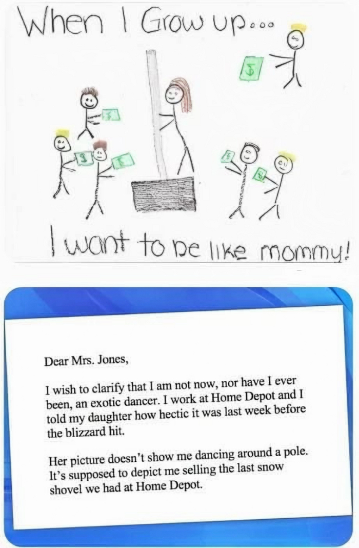 Когда вырасту, хочу быть как мамочка!