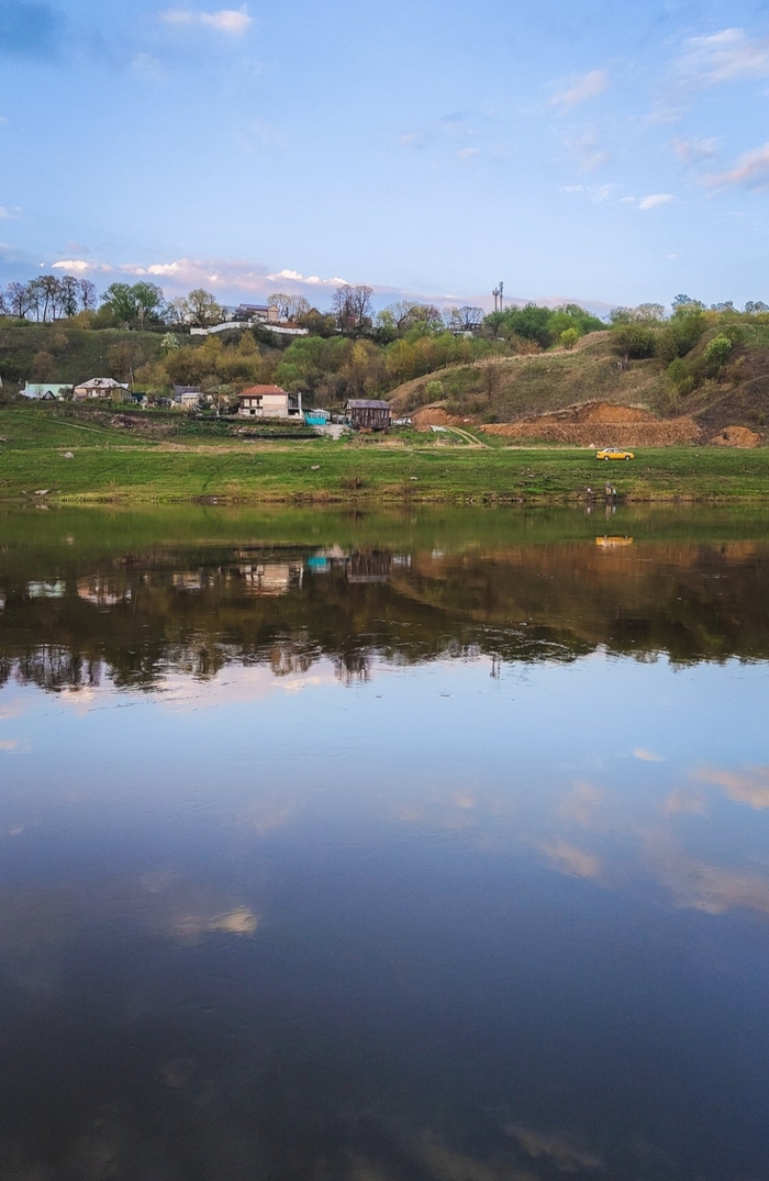 Весенний вечер на берегу Оки