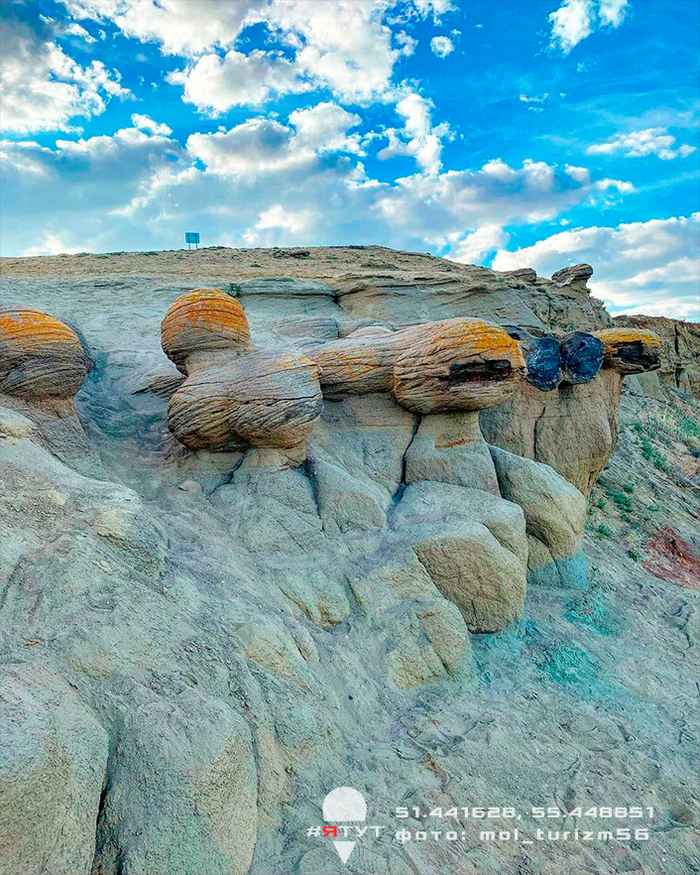 Букобайские яры оренбургская область фото