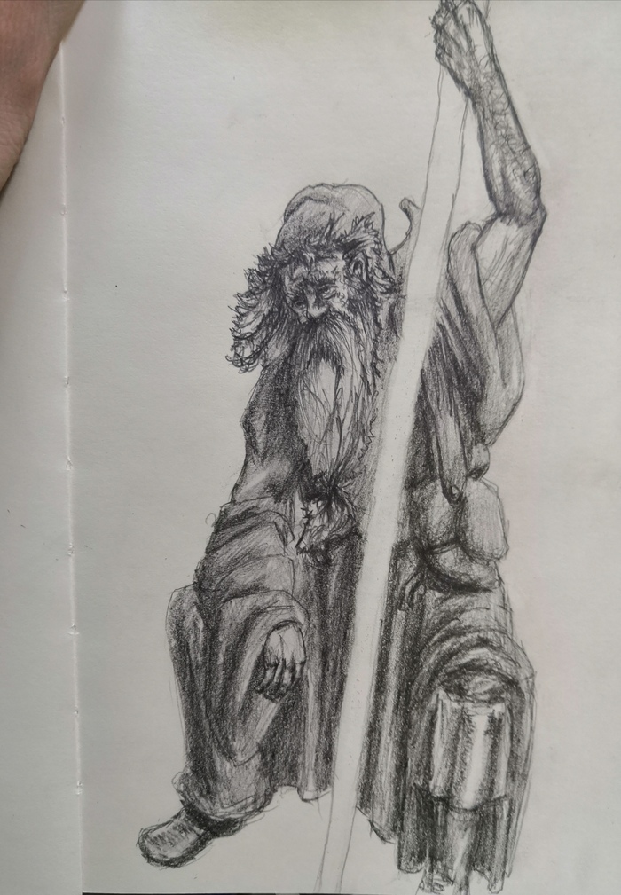 Скетчик уставшего волшебника