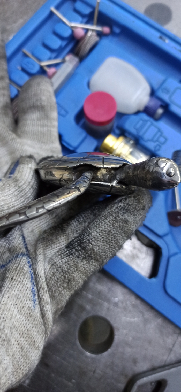 Черепашка из нержавейки