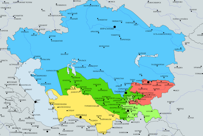 Серия постов «Центральная Азия»