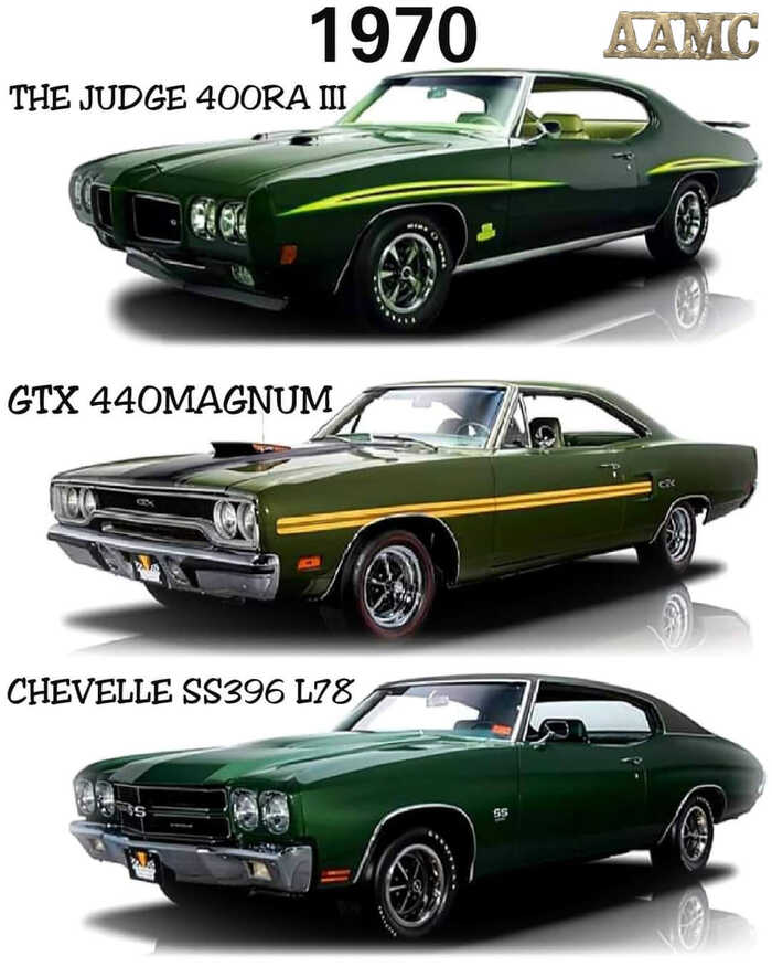   () , , , Chevrolet, Pontiac GTO, Plymouth