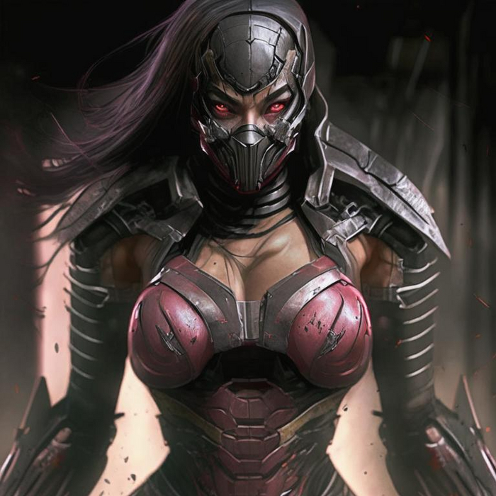 Mortal Kombat cyber initiative Mortal Kombat, Cybergirl, , 