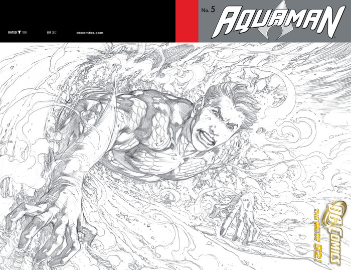 Aquaman v7 - 005 DC Comics, ,  , , , , 2012