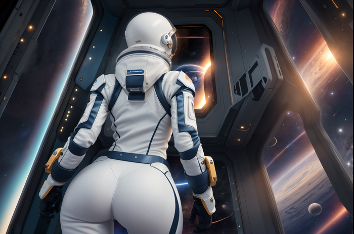 Космическая спутница