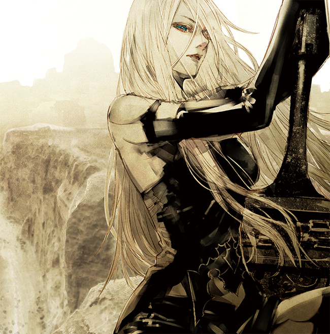     ! , Game Art, Nier Automata, Yorha unit no 2 type A