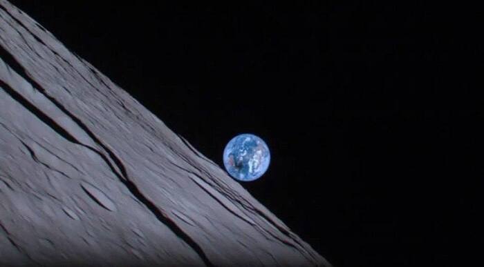 Великолепный снимок от Hakuto-R Космос, Планета Земля, Посадочный модуль, Луна, Космический корабль, SpaceX, Falcon 9, Ракета, Астрофото