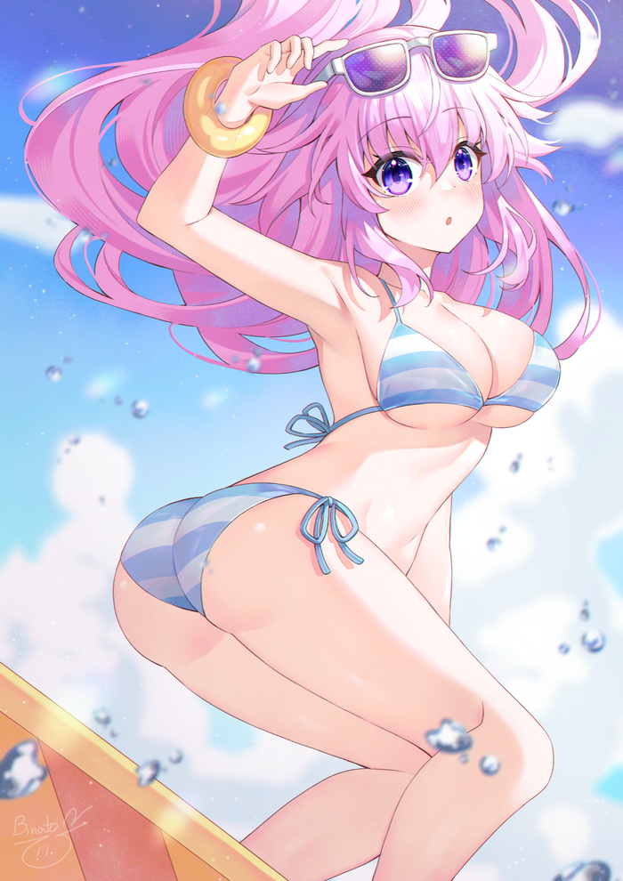 Adult Neptune Anime Art, Hyperdimension Neptunia, Neptunia, Neptune, , Binato_lulu