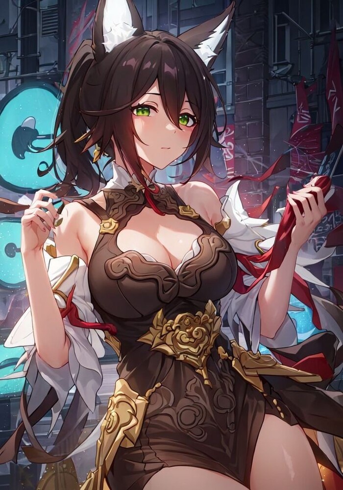 Tingyun Anime Art, , Honkai: Star Rail, Tingyun (Honkai: Star Rail),  