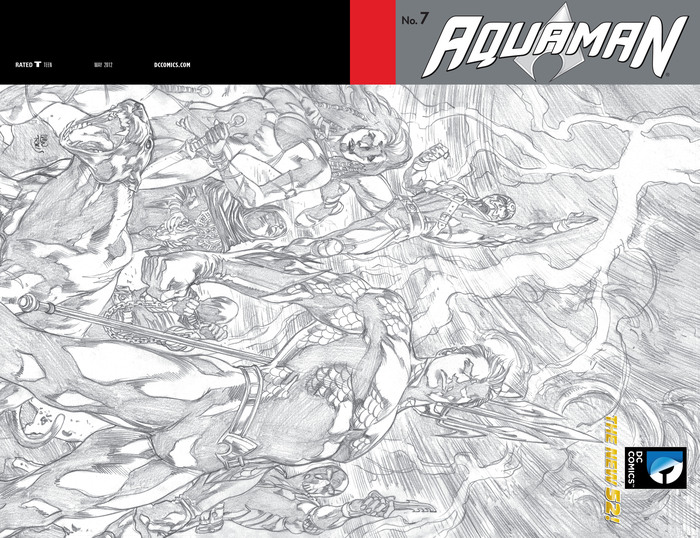 Aquaman v7 - 007 DC Comics, ,  , , , , 2012