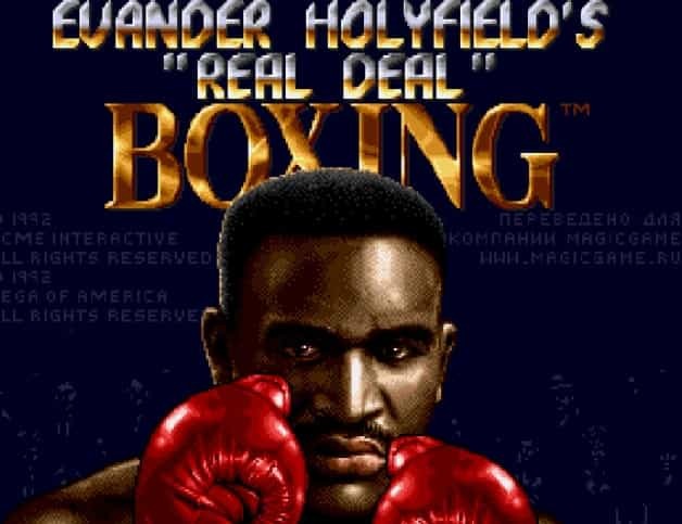  Evander Holyfield's Real Deal Boxing   Sega Mega Drive, , -, 16 , Sega, 