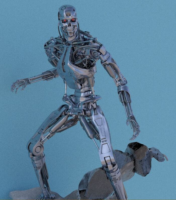 Terminator T-800 Endoskeleton High Detal 3D print model  , 3D , , 3D , 3D ,  , ,  ,  , , , , ,  , , , 