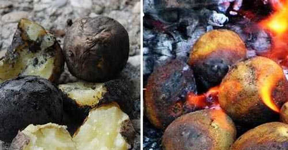 Печеный в золе. Печеная картошка на костре. Печеная картошка в углях. Печеная картошка в угл. Картошка на углях.