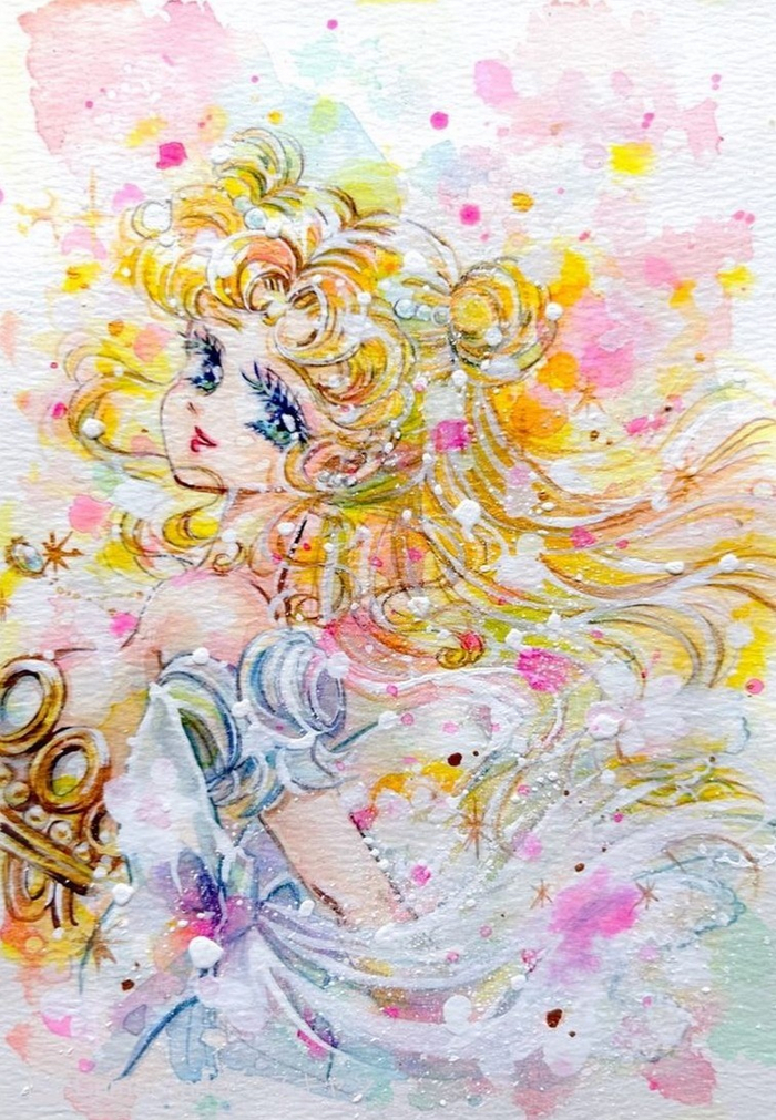 Sailor Moon, Princess Serenity, , Anime Art