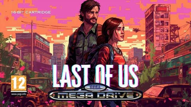 Last of Us  SEGA  Midjourney Sega, Sega Mega Drive, Midjourney,  , The Last of Us, The Last of Us 2, 