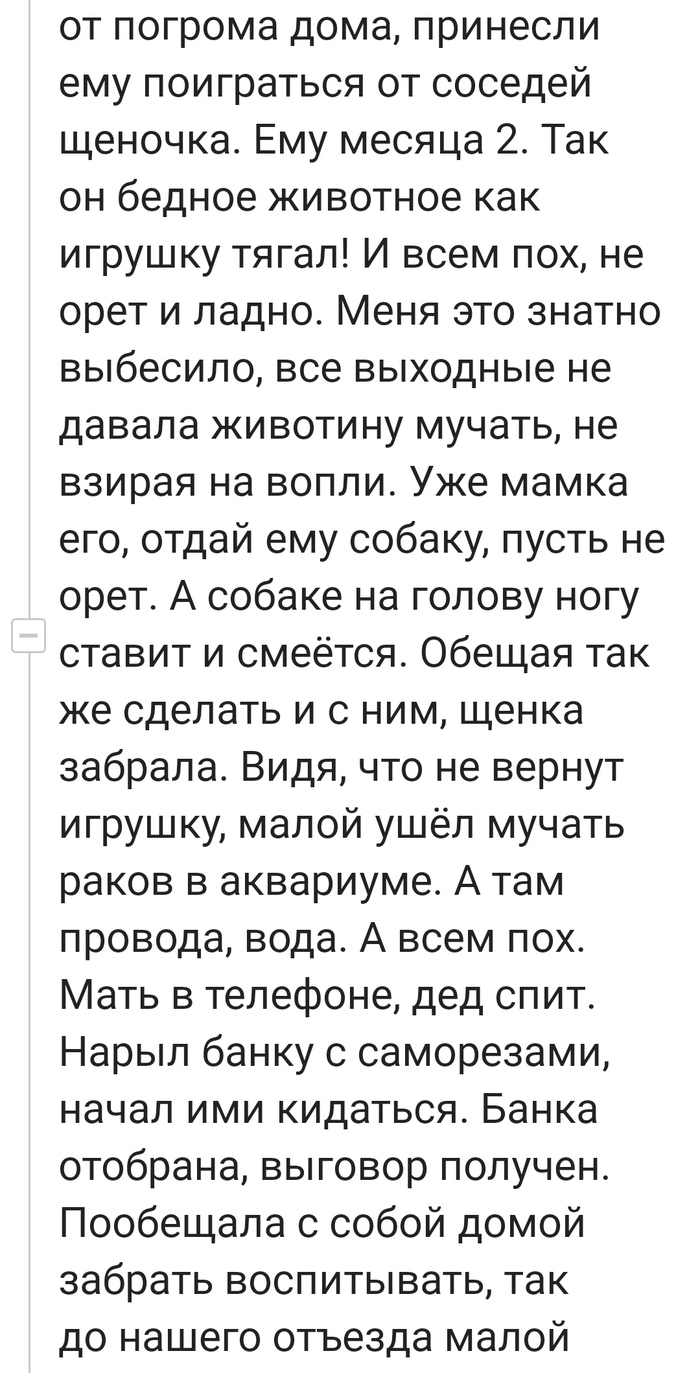 Когда ребенку все можно... Воспитание, Трудный ребенок, Комментарии на Пикабу, Длиннопост, Скриншот