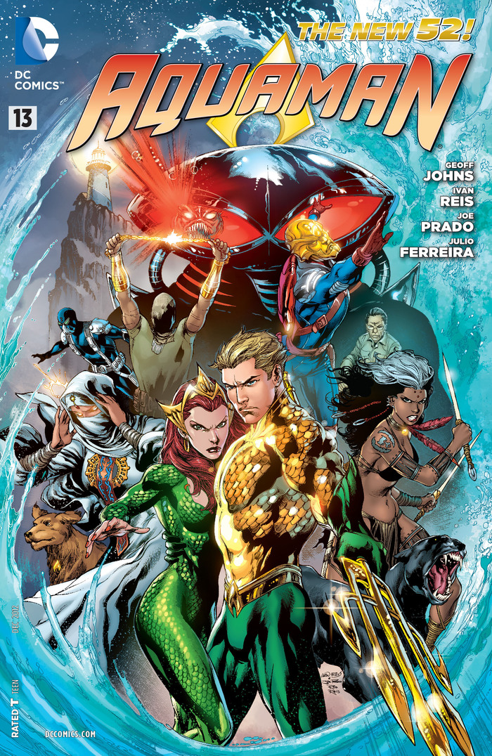 Aquaman v7 - 013 DC Comics, ,  , , , , 2012