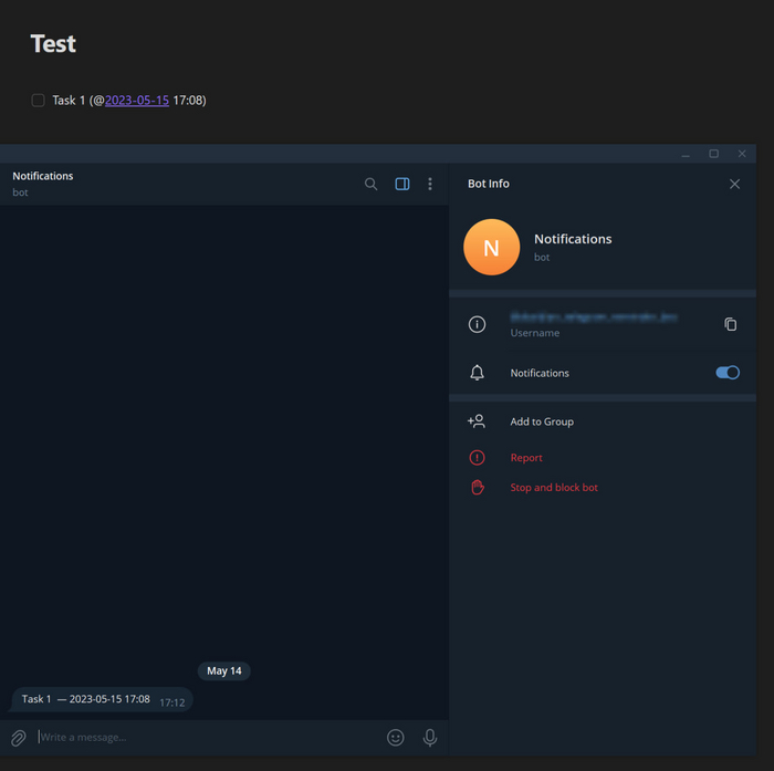    obsidian.md  telegram  , IT, , , , , Push-