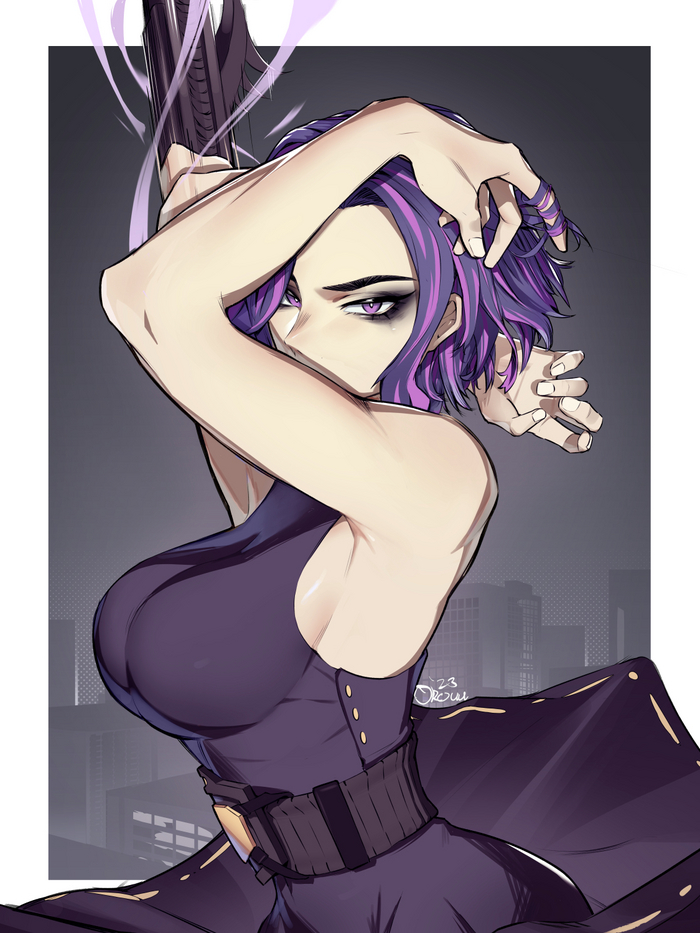   Anime Art, , Boku no Hero Academia, Lady Nagant