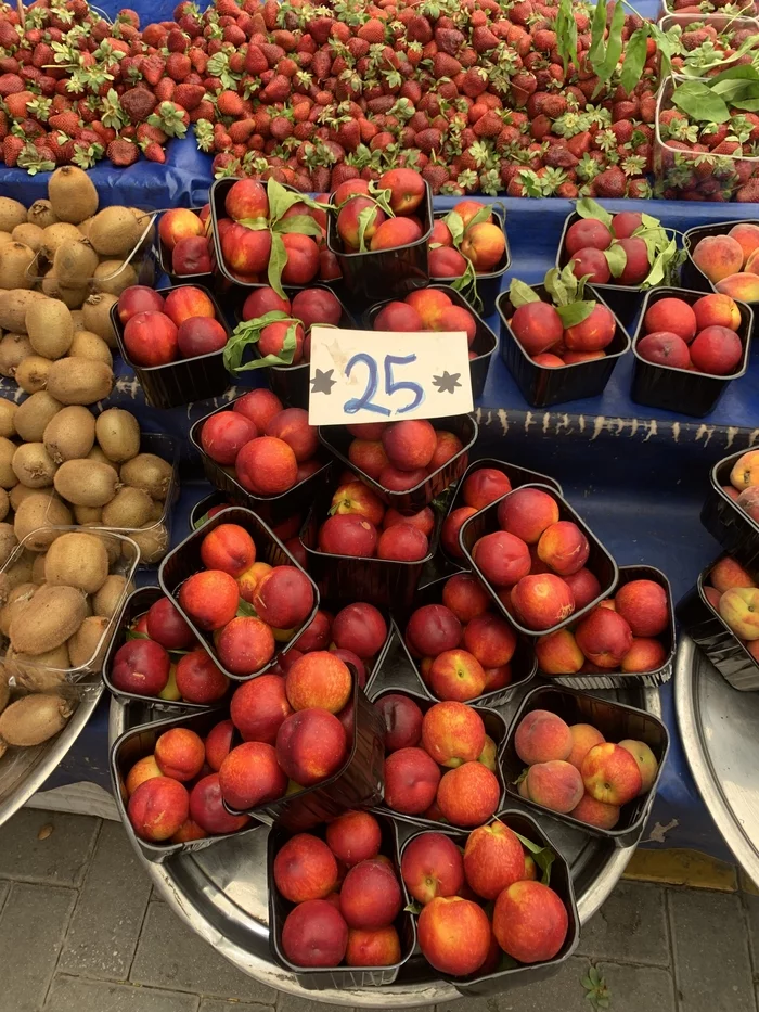 Немного турецкого рынка Турция, Овощи, Фрукты, Длиннопост, Рынок, Цены, Мобильная фотография