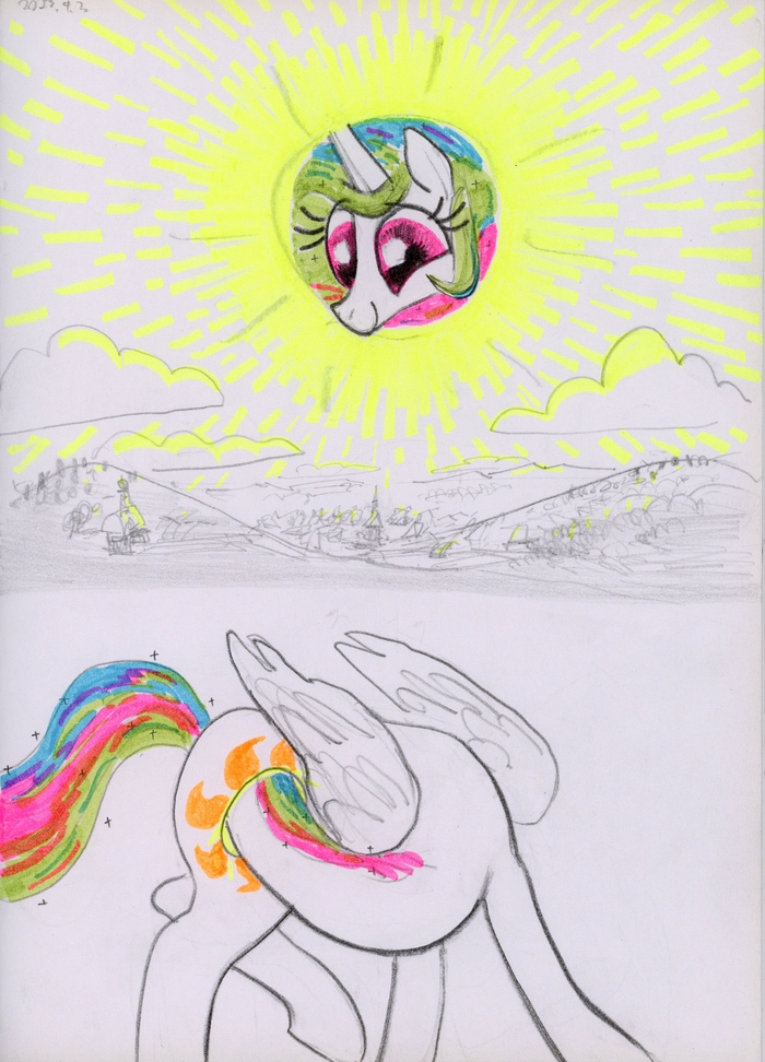      My Little Pony, Princess Celestia, Ja0822ck