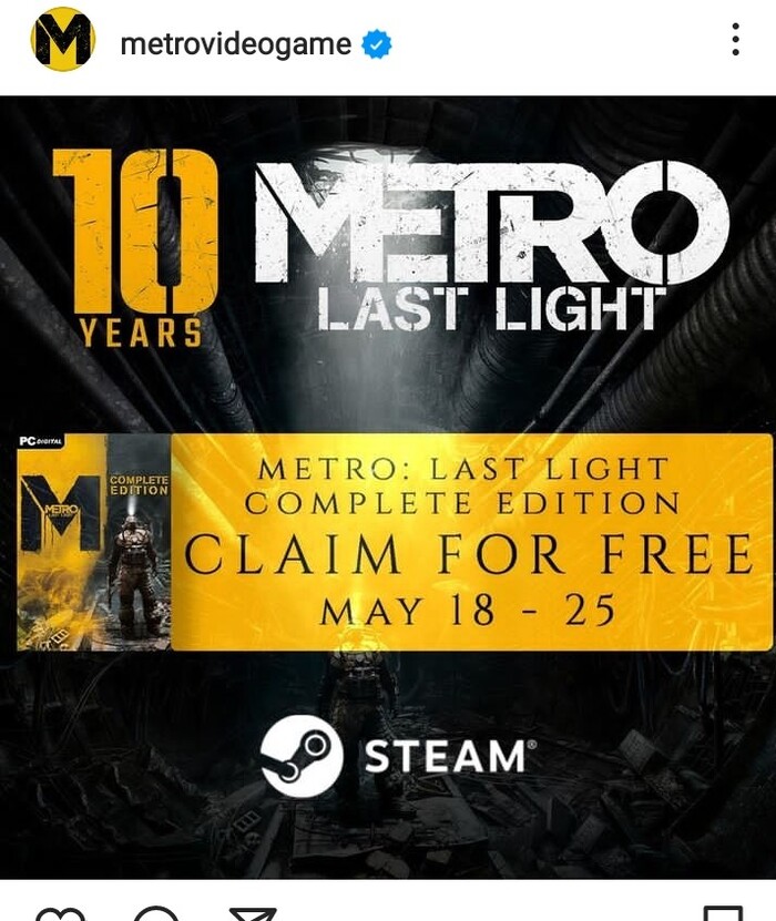   10- Metro: Last Light !  , ,  2033, Steam, , , 