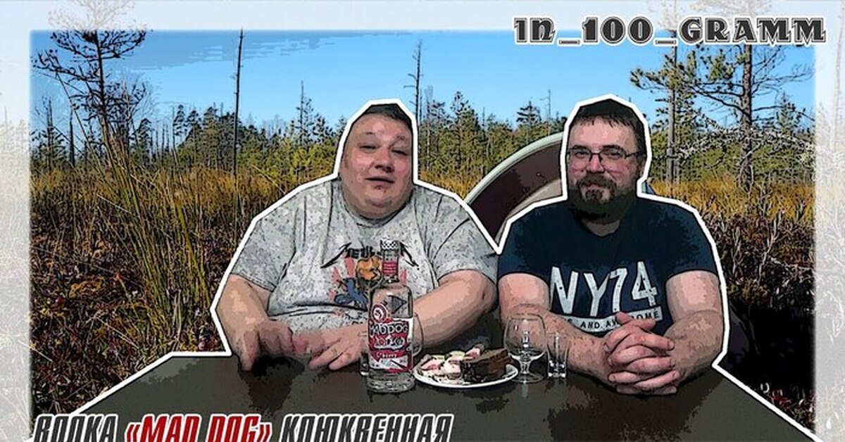 ВОДКА "MAD DOG" (КЛЮКВЕННАЯ) | Пикабу