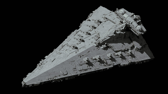 Provocator Class Star Destroyer Star Wars, 3D , Ansel Hsiao, 