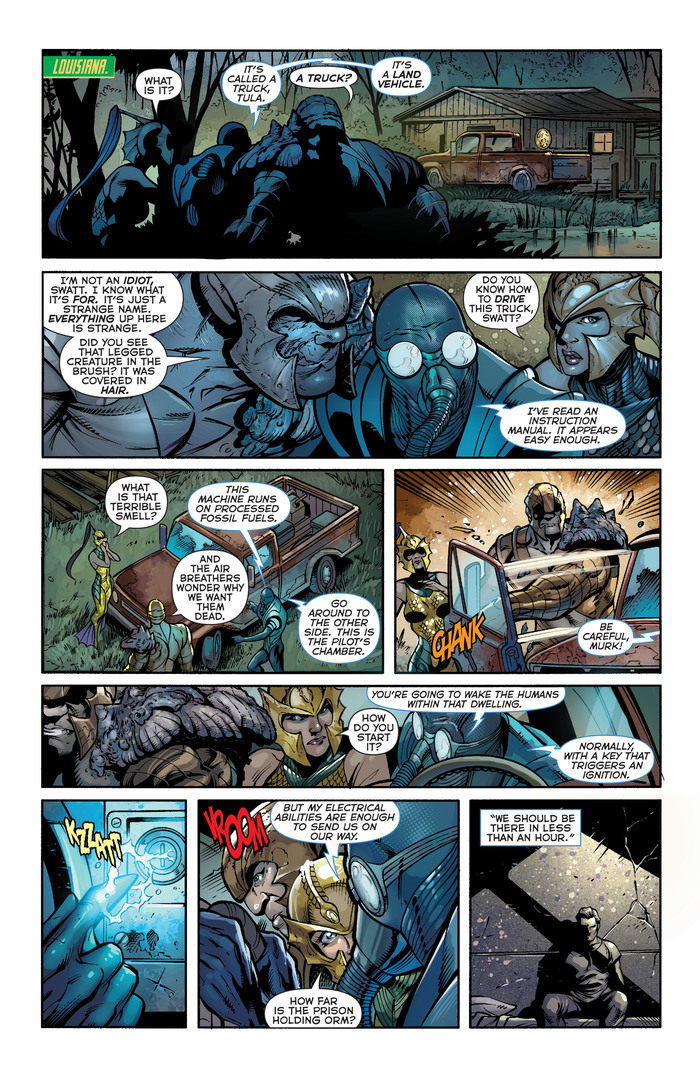 Aquaman v7 - 022 DC Comics, ,  , , , , 2013