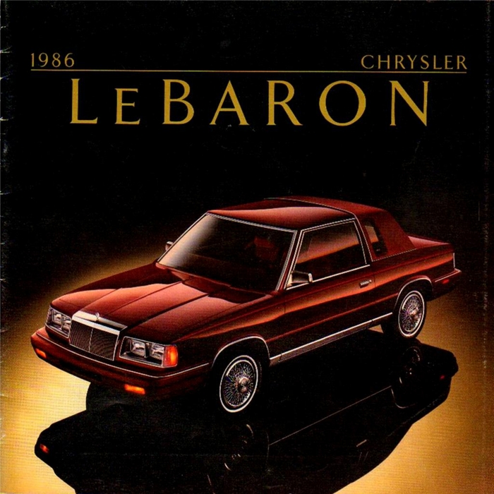  Chrysler LeBARON  1986  , , , , Chrysler lebaron