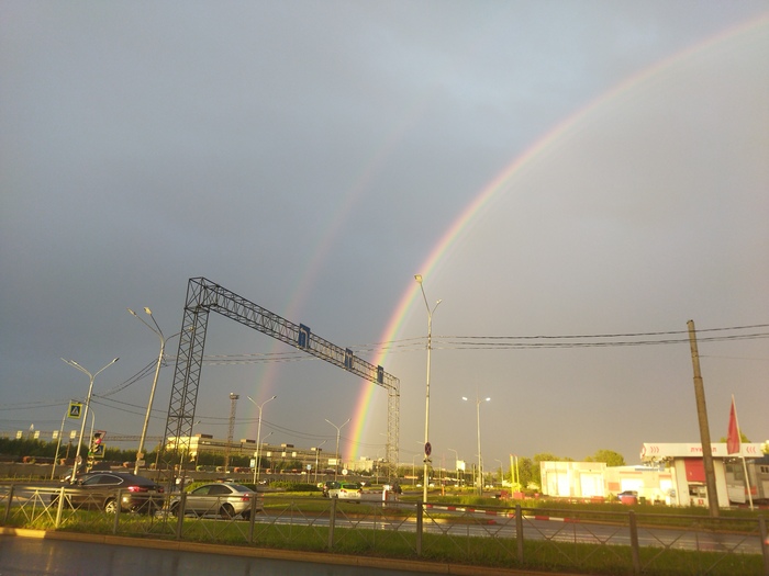 Двойная радуга СПб