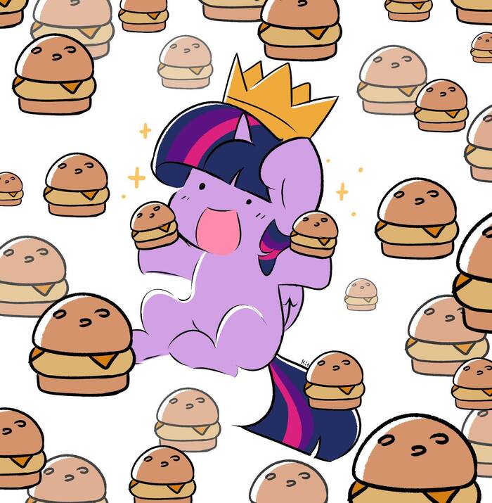 Burger Princess My Little Pony, , Twilight Sparkle, Kittyrosie