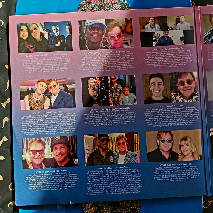 Elton John - The Lockdown Sessions  , Dua Lipa, Nicki Minaj, Charlie Puth, Gorillaz,  , Stewie Wonder, , ,  ,  , 