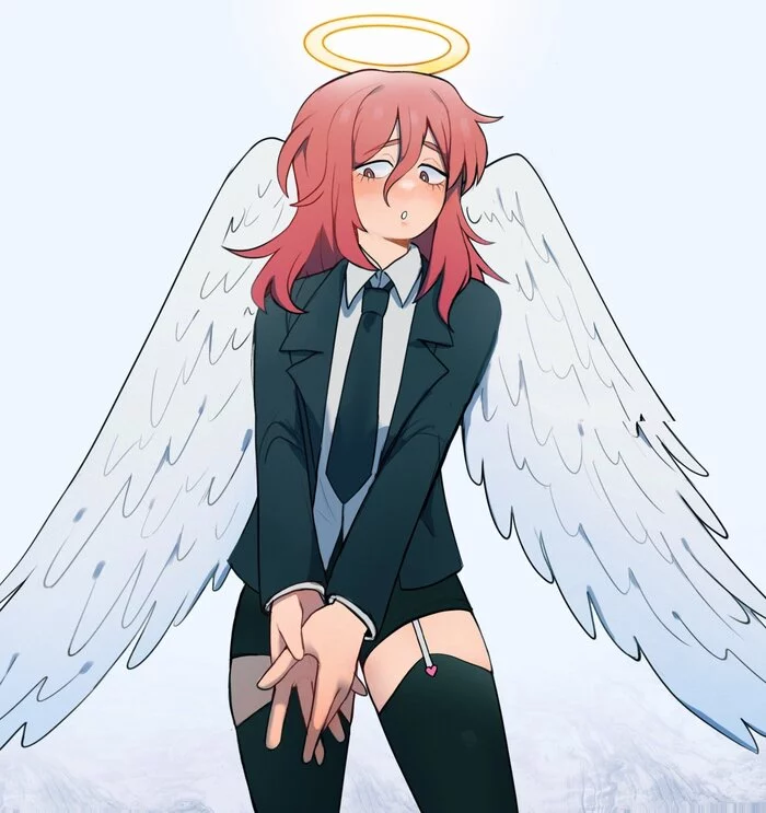 Angel Demon Anime Anime Angel and Devil HD wallpaper  Pxfuel