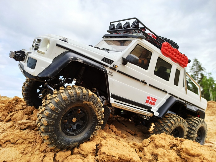 White Gelik 6x6 rc trophy truck  , , , , 