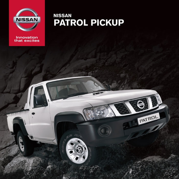  Nissan Patrol Pickup  2014  , , , , Nissan Patrol