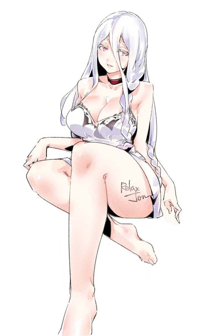  , , Anime Art,  , , Kumo desu ga nani ka?, Shiraori, Relaxjon