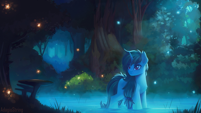    My Little Pony, Original Character, Ponyart, , Adagiostring