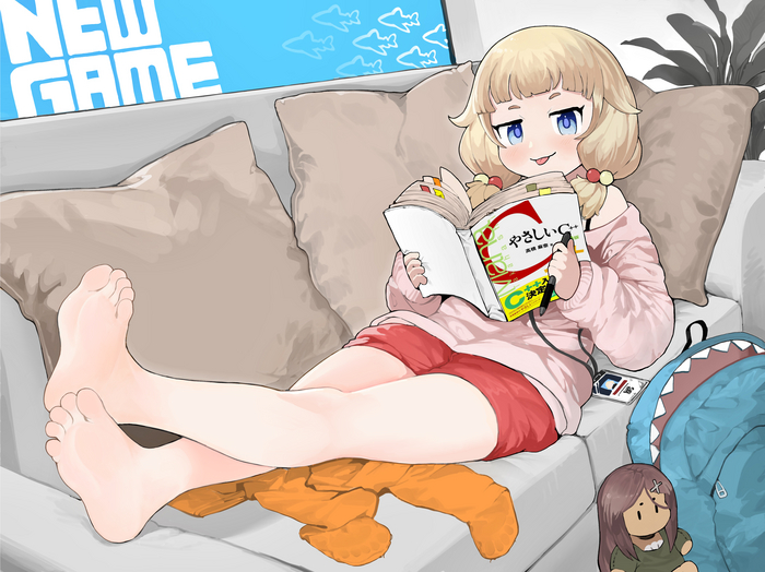   Sakura nene, New game!, , Anime Art, , , 
