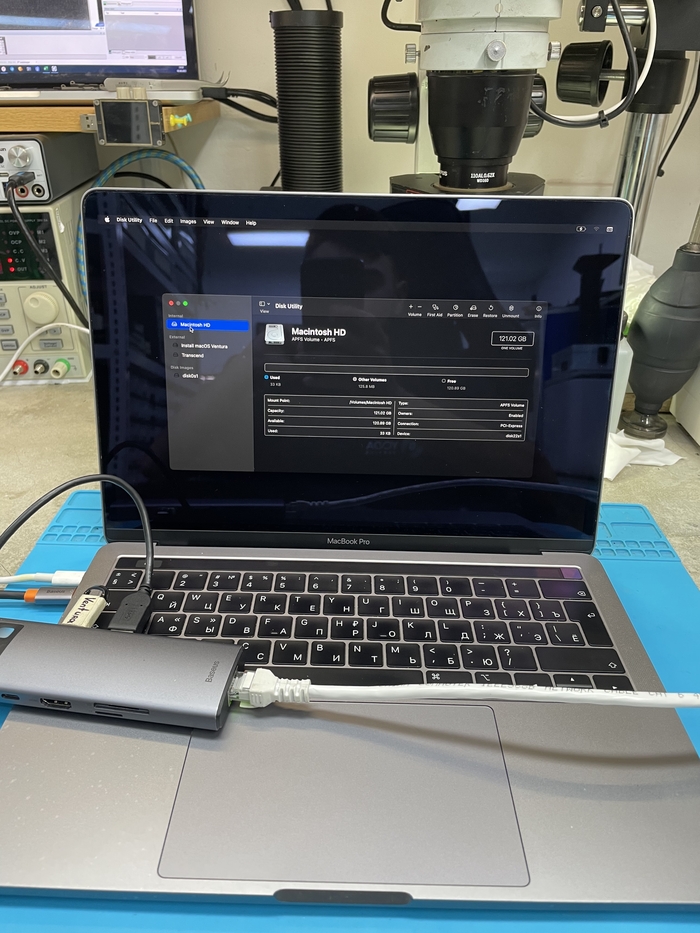 Восстановление MacBook Pro 13’ 2019 Macbook, Ремонт техники, Ремонт ноутбуков, Apple, Длиннопост