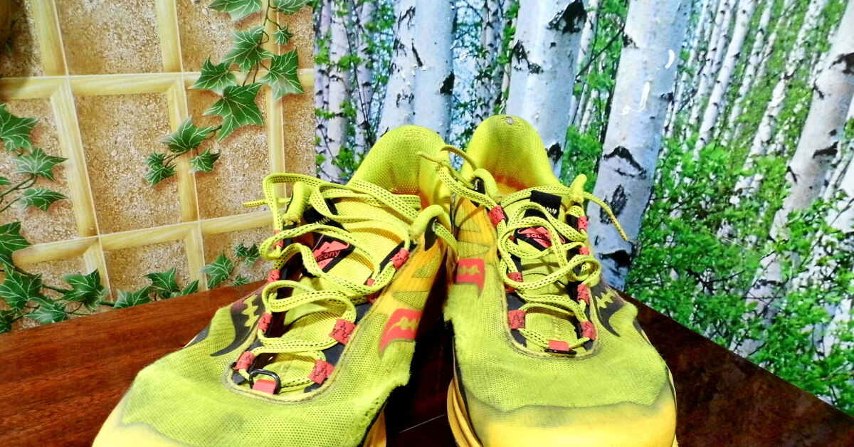 Кроссовки Saucony немного измазались: выполняем клеанинг! | Пикабу